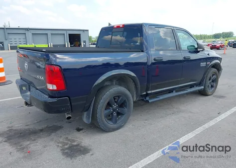 2016 Ram 1500 Outdoorsman z USA, uszkodzony, nr VIN 1C6RR7LT7GS374820